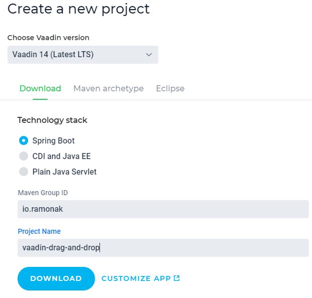 vaadin-starter